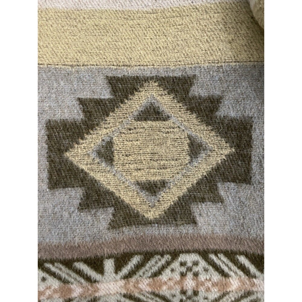Maurizio Ramani VTG Southwest Aztec Tapestry Jacket XL Wool Blend Made in USA - Picture 14 of 16